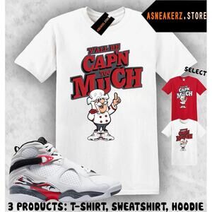 Shirt To Match Aj 8 Bugs Bunny Matching Captain T-Shirt